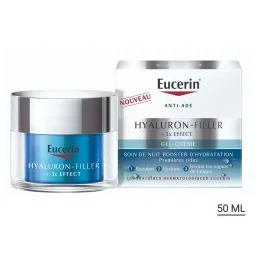 Eucerin Hyaluron-Filler + 3X Effect Soin De Nuit Booster d'Hydratation Gel-Crème Eucerin Hyaluron-Filler + 3X Effect Soin De Nuit Booster d'Hydratation Gel-Crème