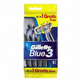 Gillette Blue 3 Pacote de Lâminas de Barbear Descartáveis
