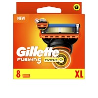 Gillette Lâminas Fusion 5 Power Recarga 8 Unidades